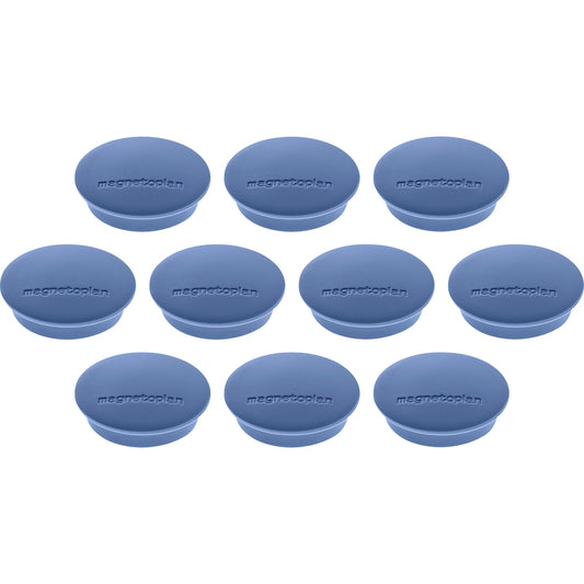 magnetoplan® Magnet Discofix Junior 34mm 1,3kg Ferrit dunkelblau 10 St./Pack.