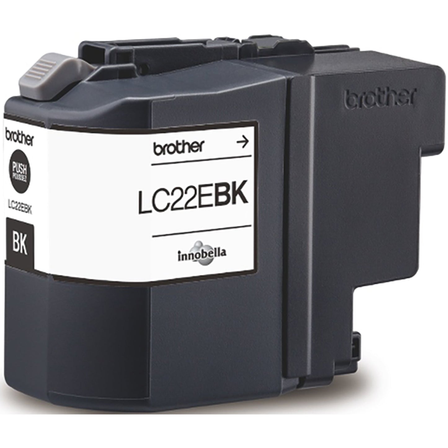 Brother Tintenpatrone Originalzubehör LC-22EBK XL ca. 2.400 Seiten schwarz