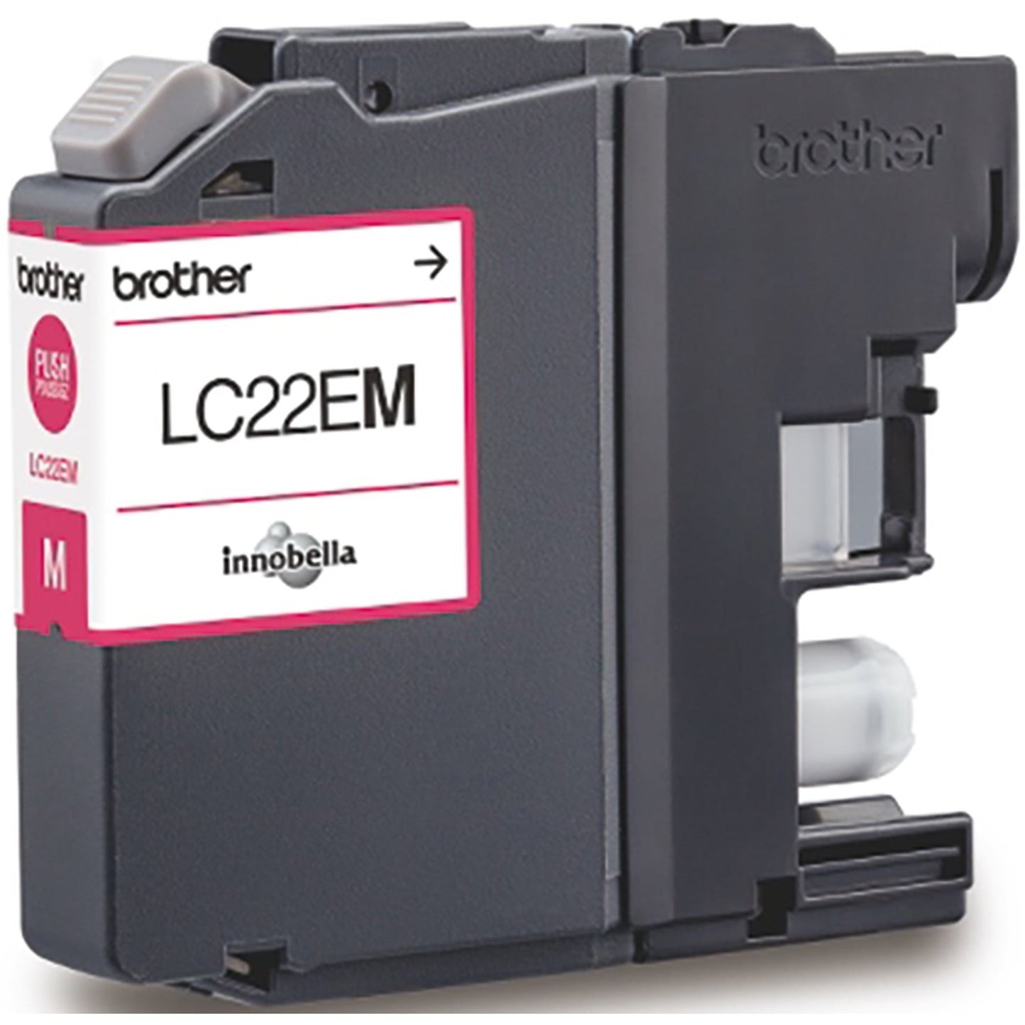 Brother Tintenpatrone Originalzubehör LC-22EM XL ca. 1.200 Seiten magenta 11,8ml