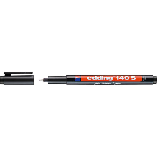edding Folienstift 140 S 0,3mm schwarz nicht dokumentenecht