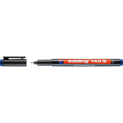 edding Folienstift 140 S 0,3mm blau nicht dokumentenecht