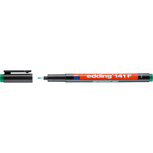 edding Folienstift 141 F 0,6mm grün nicht dokumentenecht