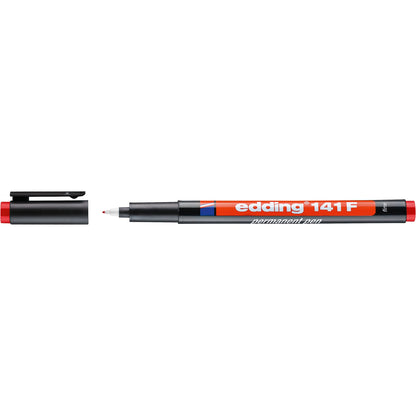edding Folienstift 141 F 0,6mm rot nicht dokumentenecht