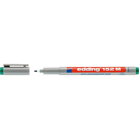 edding Folienstift 152 M 1mm grün nicht dokumentenecht