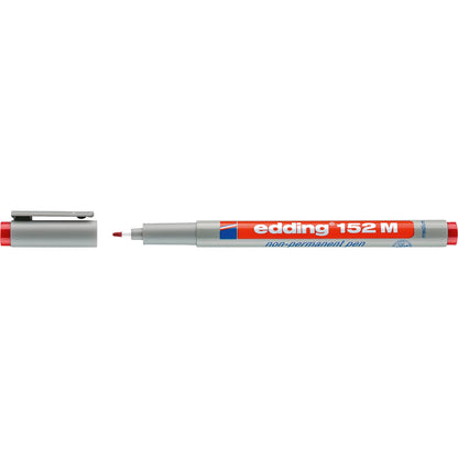 edding Folienstift 152 M 1mm rot nicht dokumentenecht