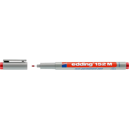 edding Folienstift 152 M 1mm rot nicht dokumentenecht