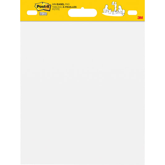 Post-it® Flipchartblock Meeting Chart Mini 38,1 x 45,7 cm (B x H) blanko 20 Bl.