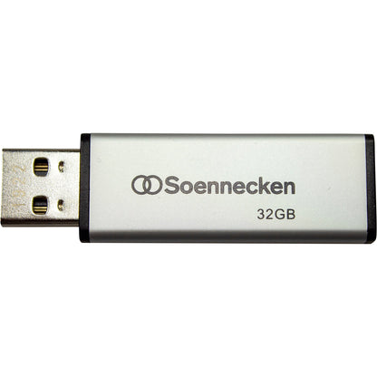 Soennecken USB-Stick USB 2.0 32Gbyte schwarz/silber
