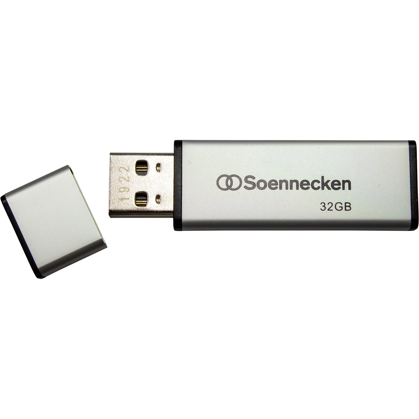 Soennecken USB-Stick USB 2.0 32Gbyte schwarz/silber