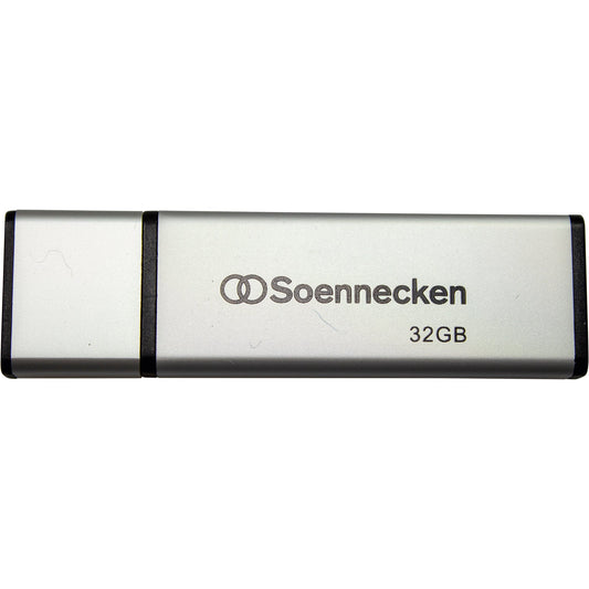 Soennecken USB-Stick USB 2.0 32Gbyte schwarz/silber