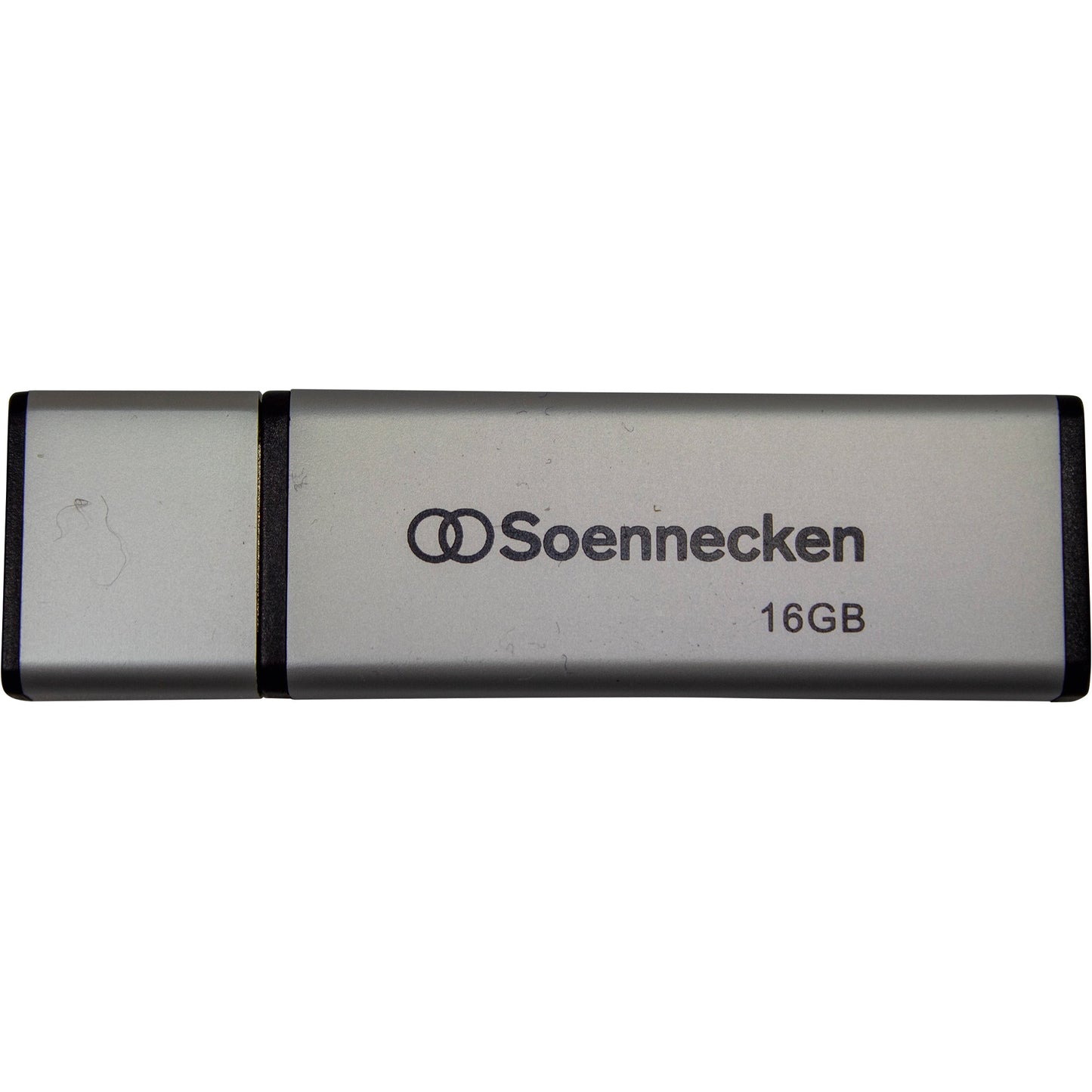 Soennecken USB-Stick USB 2.0 16Gbyte schwarz/silber