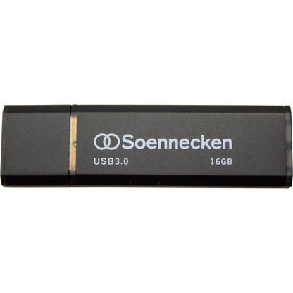 Soennecken USB-Stick USB 3.0 16Gbyte schwarz/silber