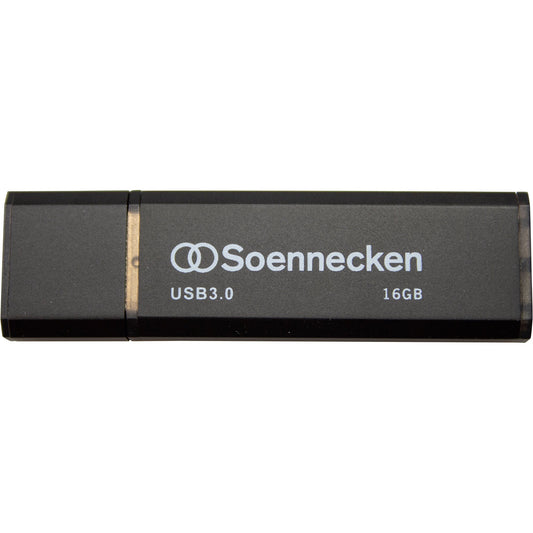 Soennecken USB-Stick USB 3.0 16Gbyte schwarz/silber