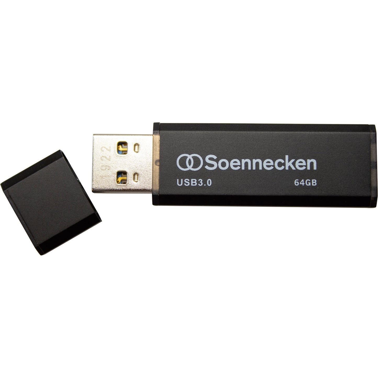 Soennecken USB-Stick USB 3.0 64Gbyte schwarz/silber