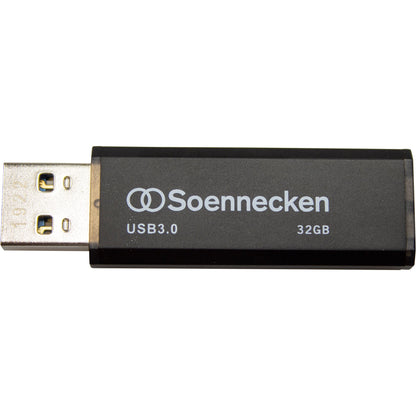 Soennecken USB-Stick USB 3.0 32Gbyte schwarz/silber