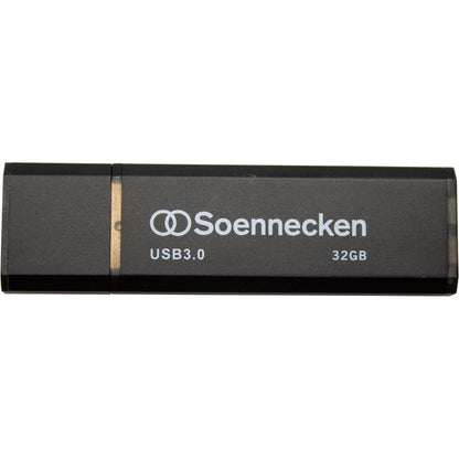 Soennecken USB-Stick USB 3.0 32Gbyte schwarz/silber