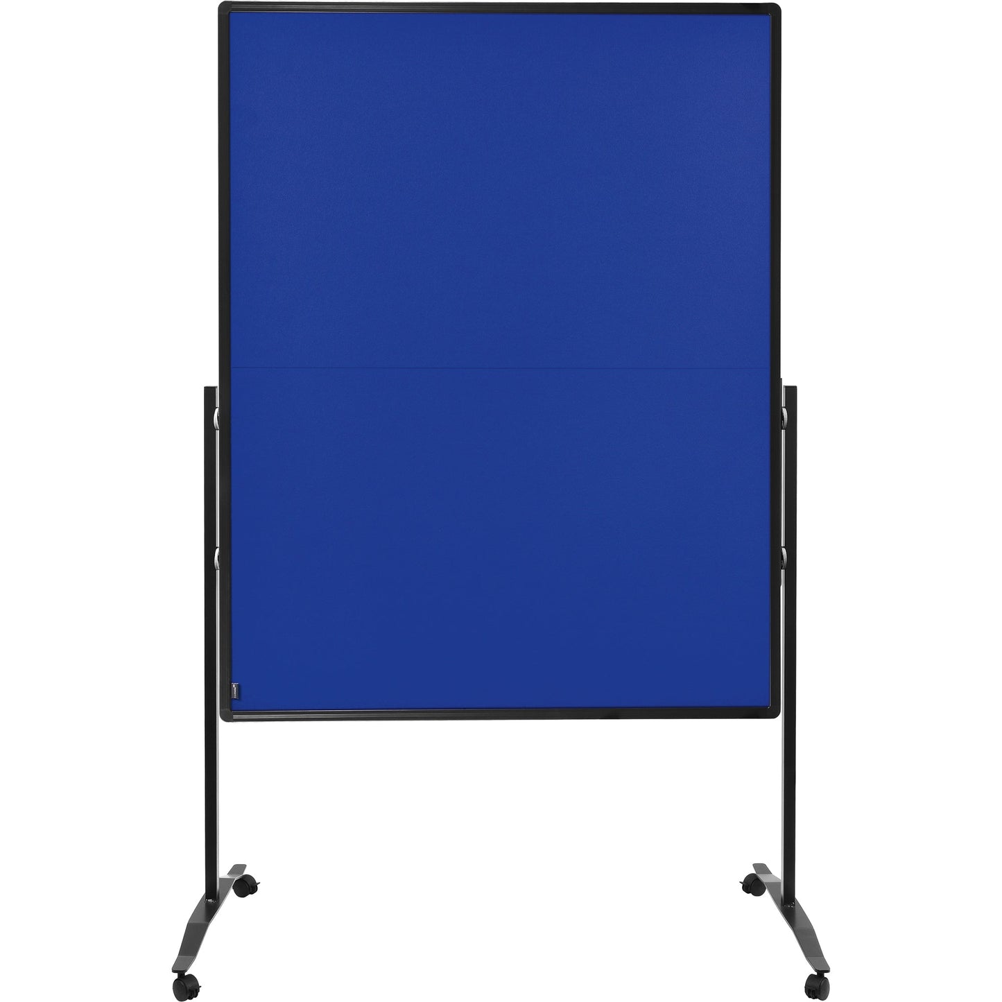 Legamaster Moderationstafel PREMIUM PLUS mobil Maße der Oberfläche: 120 x 150 cm (B x H) höhenverstellbar inkl. Flipcharthaken Filz marineblau