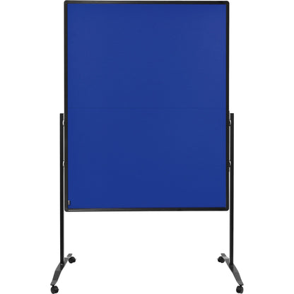 Legamaster Moderationstafel PREMIUM PLUS mobil Maße der Oberfläche: 120 x 150 cm (B x H) höhenverstellbar inkl. Flipcharthaken Filz marineblau