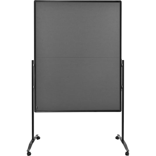 Legamaster Moderationstafel PREMIUM PLUS mobil Maße der Oberfläche: 120 x 150 cm (B x H) höhenverstellbar inkl. Flipcharthaken Filz anthrazit