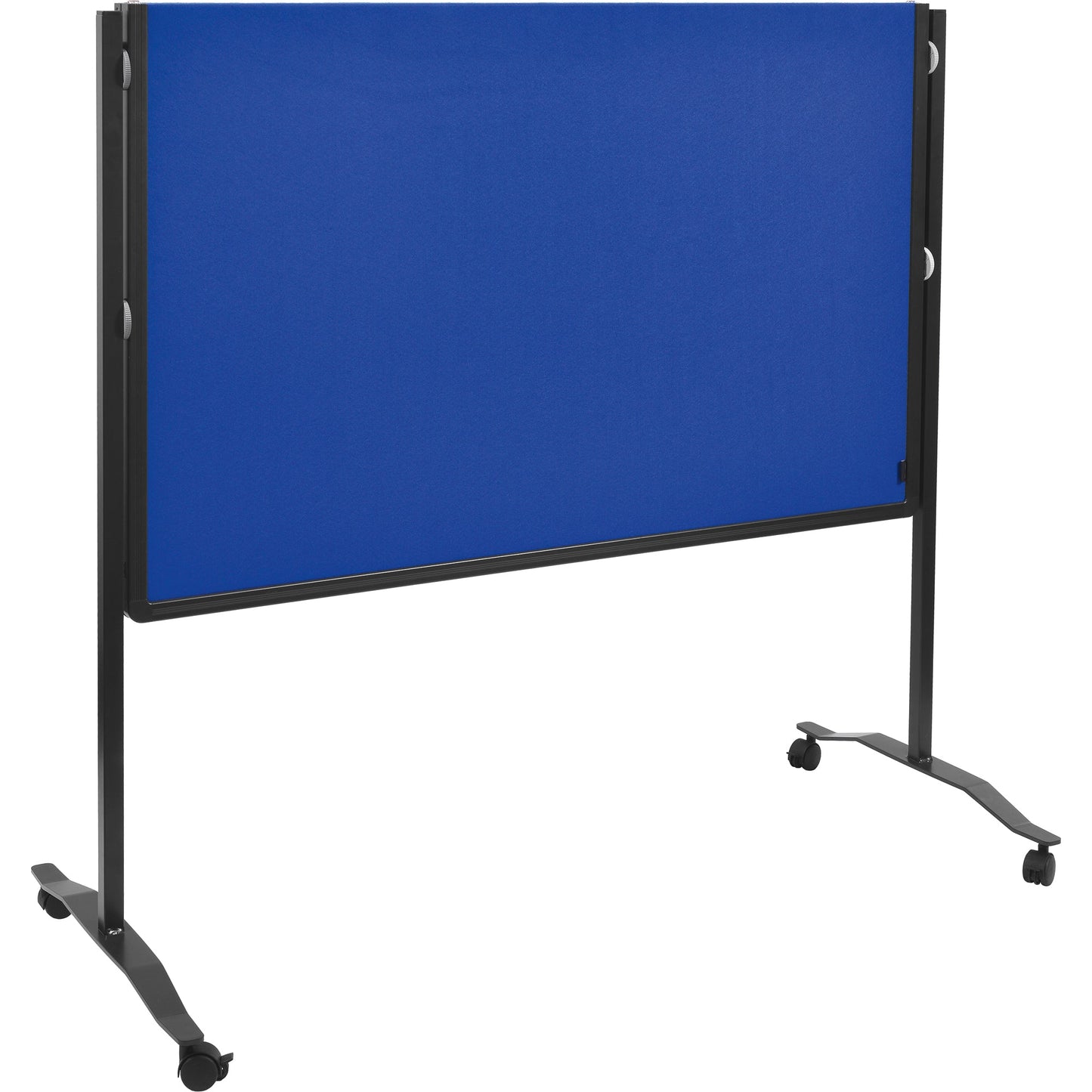 Legamaster Moderationstafel PREMIUM PLUS mobil Maße der Oberfläche: 120 x 150 cm (B x H) höhenverstellbar inkl. Flipcharthaken Filz marineblau
