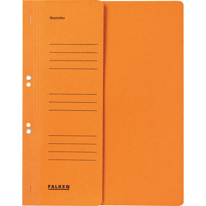 Falken Ösenhefter DIN A4 250g/m² Manilakarton, recycelt orange