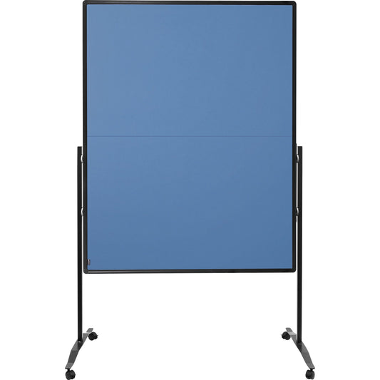 Legamaster Moderationstafel PREMIUM PLUS mobil Maße der Oberfläche: 120 x 150 cm (B x H) höhenverstellbar inkl. Flipcharthaken Filz blaugrau