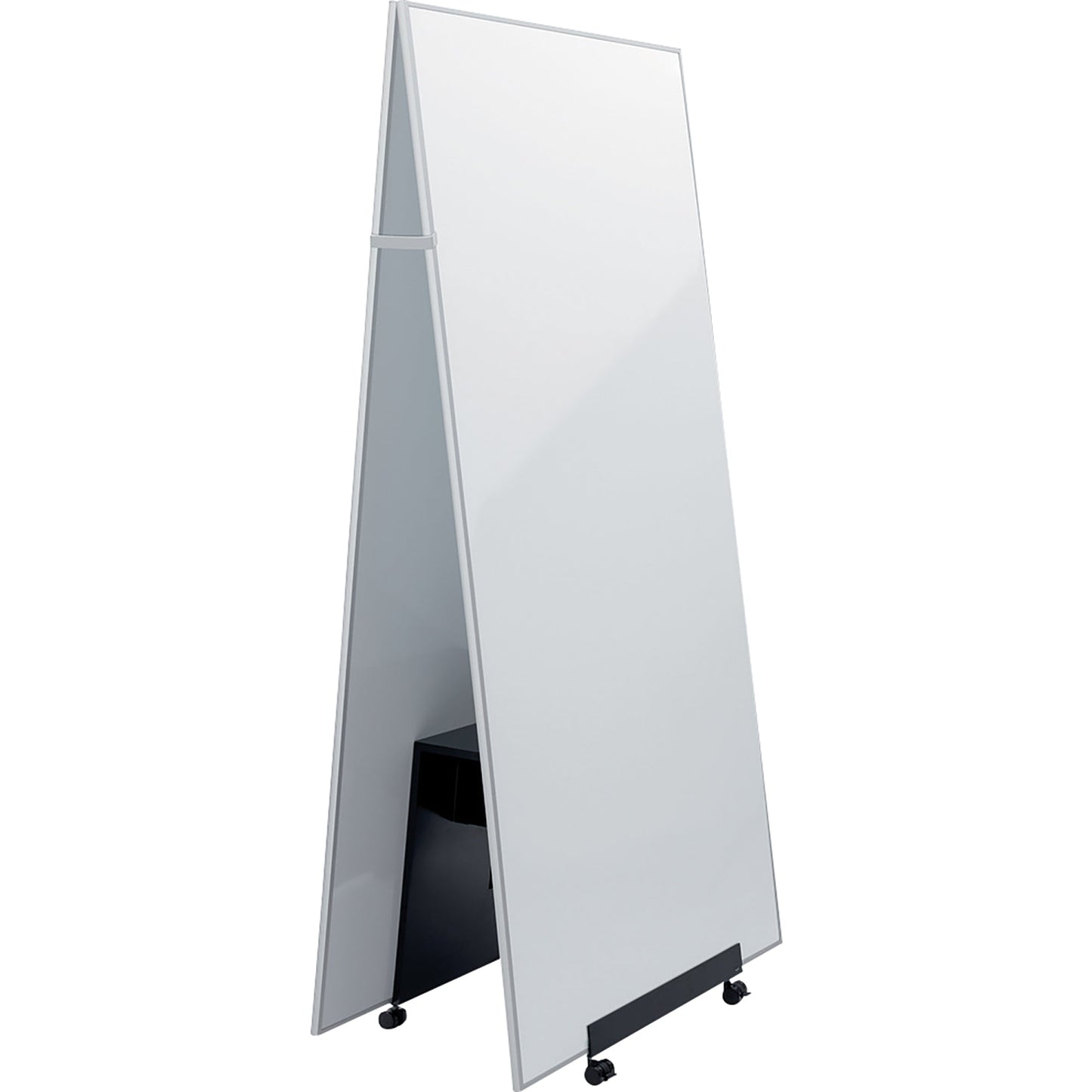 SIGEL Whiteboard Meet up Maße der Oberfläche: 90 x 180 cm (B x H) Tafel magnethaftend beidseitig beschreibbar Metall weiß