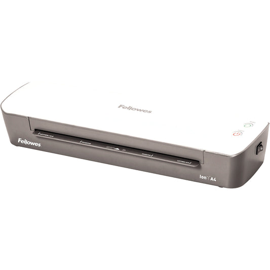 Fellowes® Laminiergerät Ion Heißlaminierung 35,9 x 6,2 x 17 cm (B x H x T) DIN A4 weiß