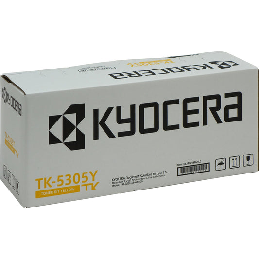 KYOCERA Toner Originalzubehör TK-5305Y ca. 6.000 Seiten gelb