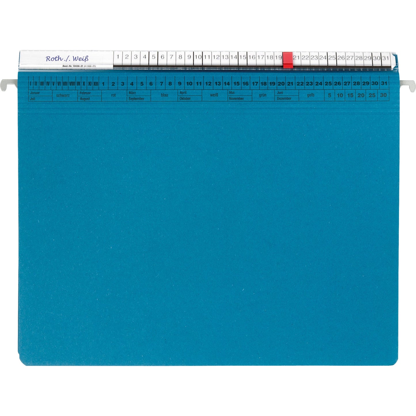 ORGALEX® Hängehefter DIN A4 320g/m² Karton mittelblau