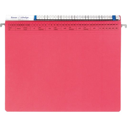 ORGALEX® Hängehefter DIN A4 320g/m² Karton rot