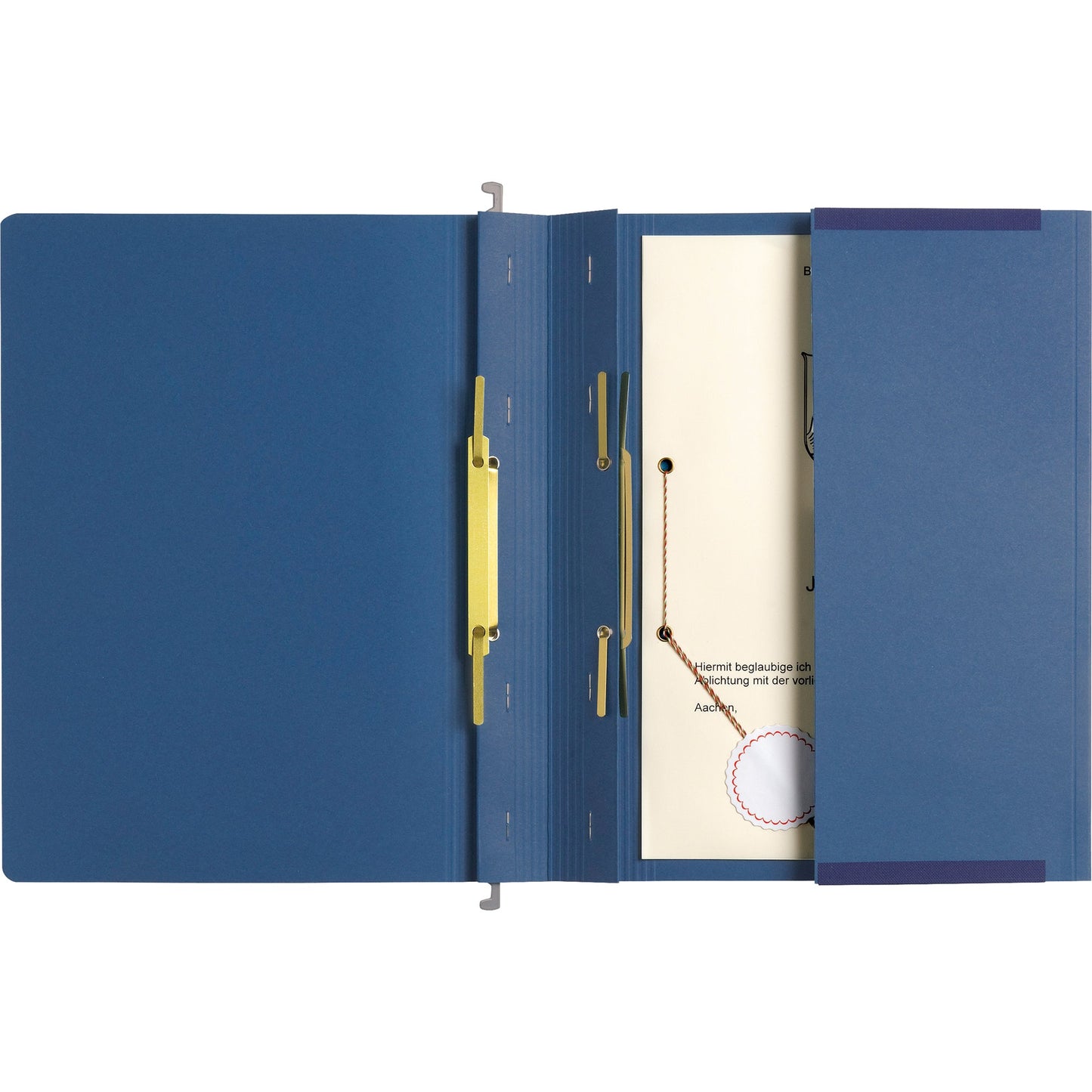 SoldanPlus Hängehefter CLASSIC DIN A4 320g/m² Karton blau