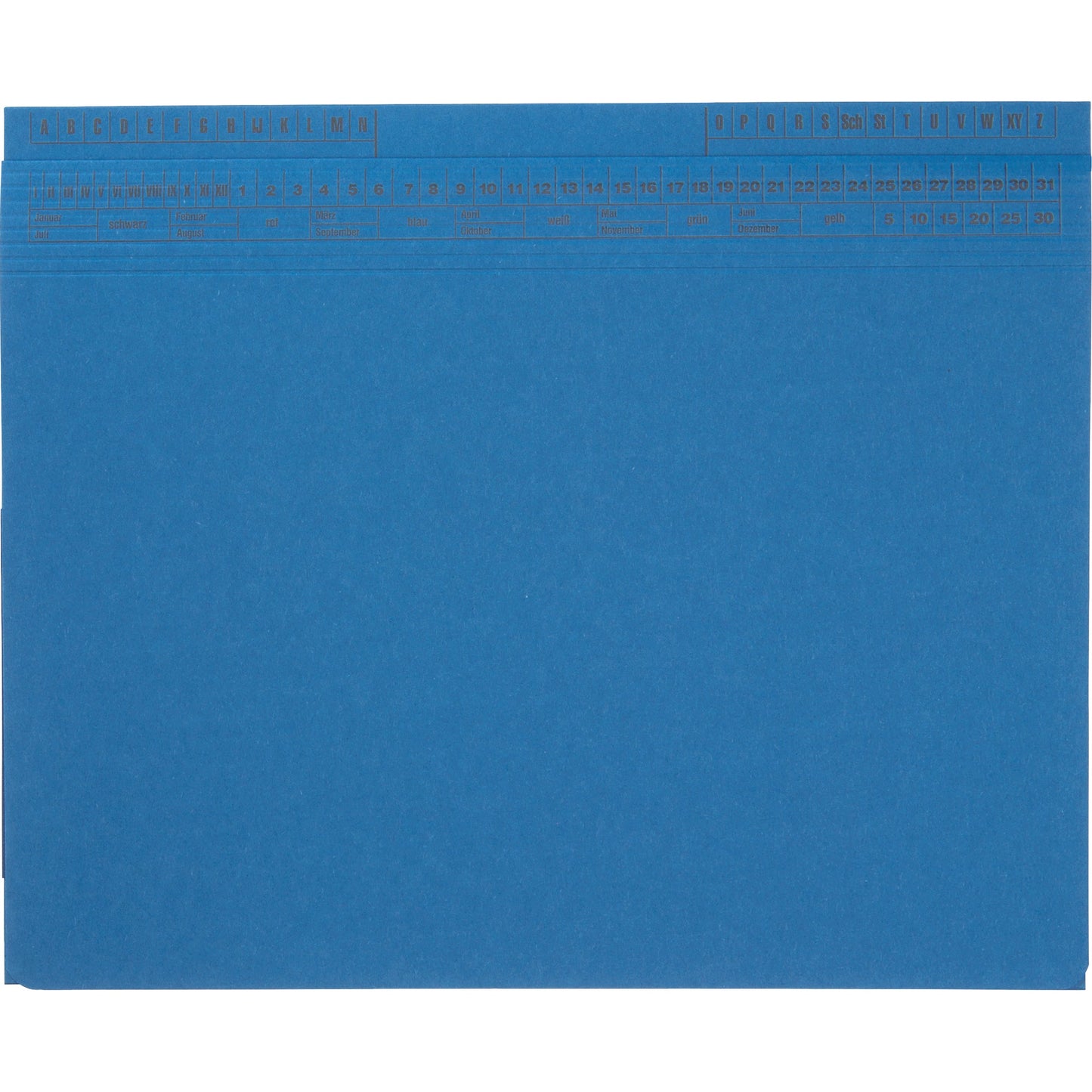 SoldanPlus Hängehefter CLASSIC DIN A4 320g/m² Karton blau