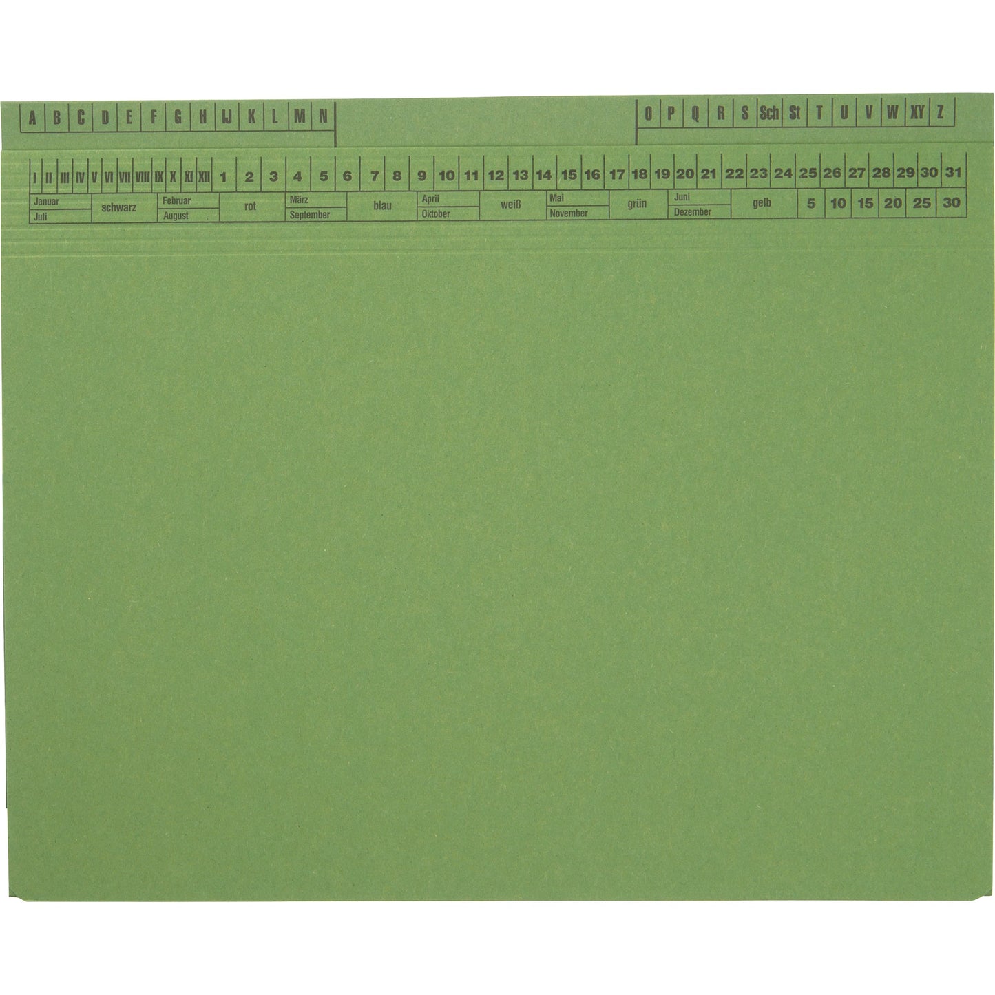SoldanPlus Hängehefter CLASSIC DIN A4 320g/m² Karton grün