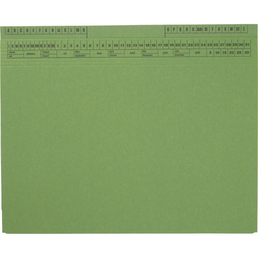 SoldanPlus Hängehefter CLASSIC DIN A4 320g/m² Karton grün
