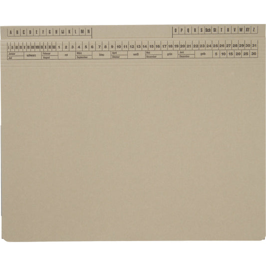SoldanPlus Hängehefter CLASSIC DIN A4 320g/m² Karton grau