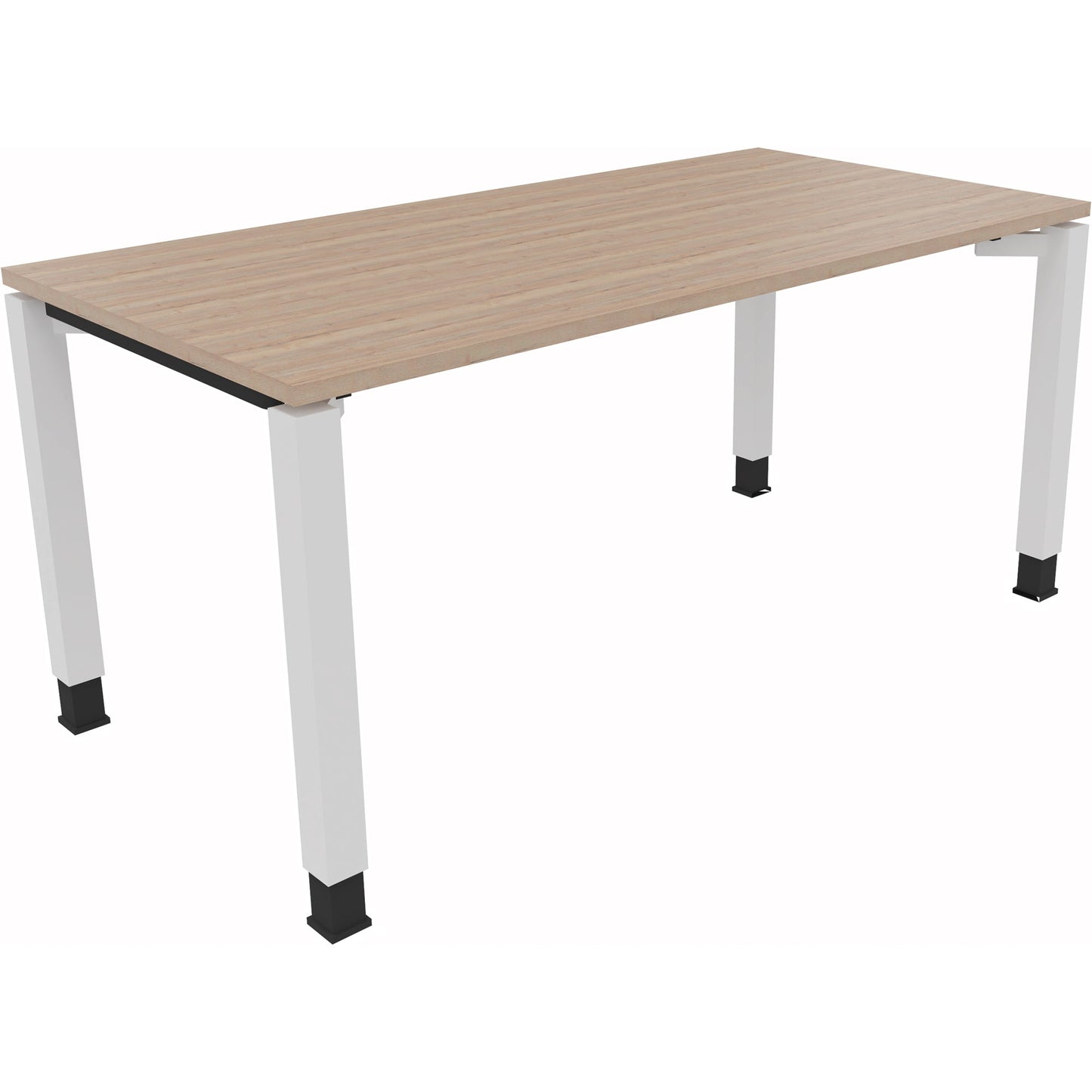 Schreibtisch all in one Maße: 1.600 x 680-820 x 800 mm (B x H x T) Holz eiche natur