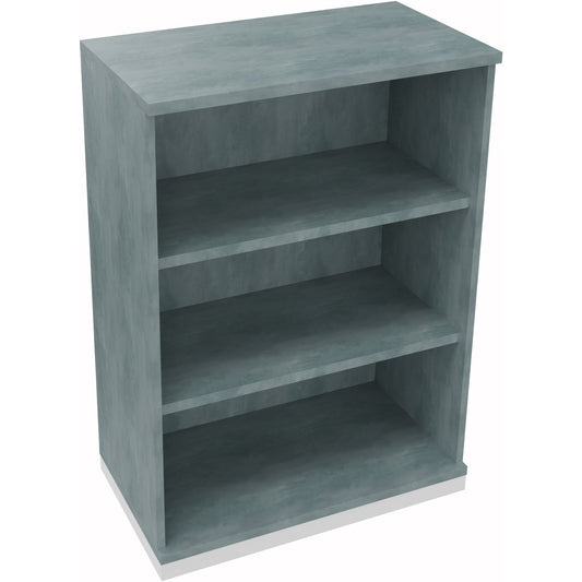 Regal endless 800 x 1.133 x 442 mm (B x H x T) 2 Fachböden Holz beton hell