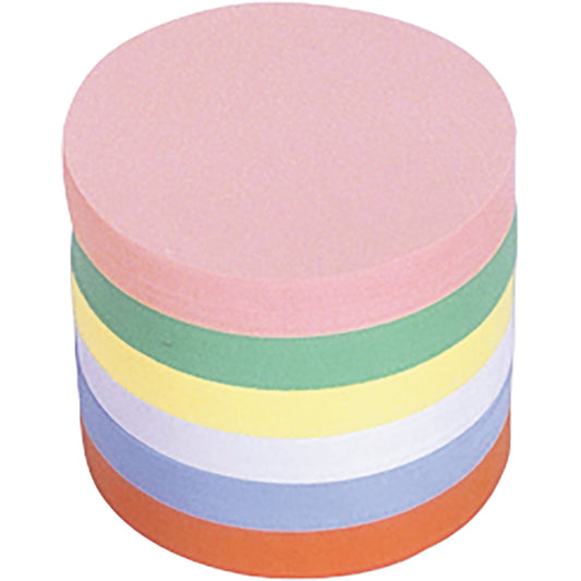 magnetoplan® Moderationskarte 10cm 120g/m² 100 % Zellstoff farbig sortiert 500 St./Pack.