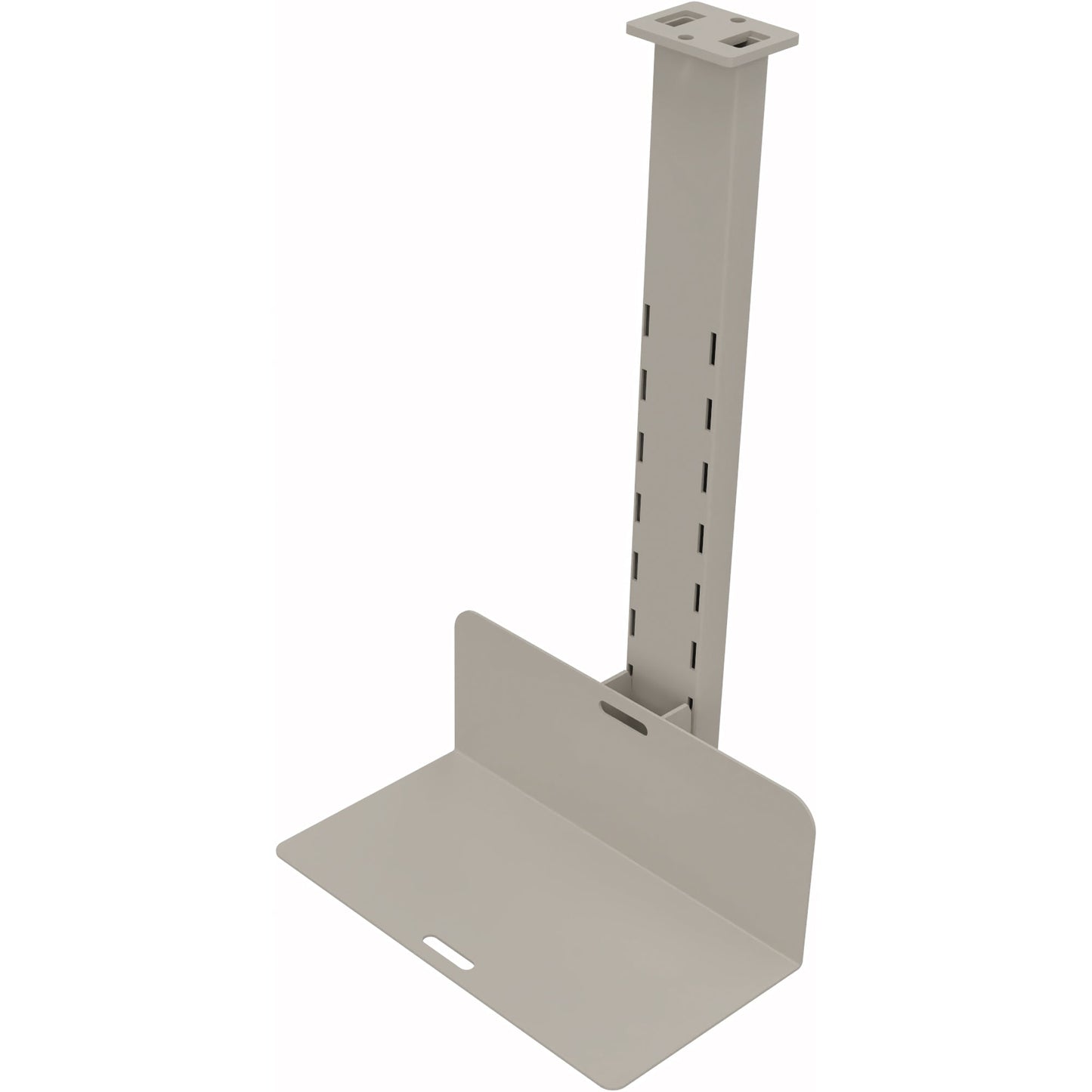 PC-Halter Schreibtische all in one 15,6 x 11,5 x 30 cm (B x H x T) Metall silberaluminium
