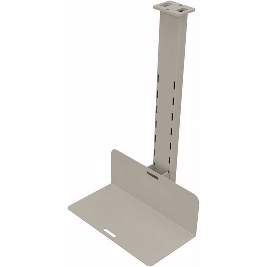 PC-Halter Schreibtische all in one 15,6 x 11,5 x 30 cm (B x H x T) Metall silberaluminium