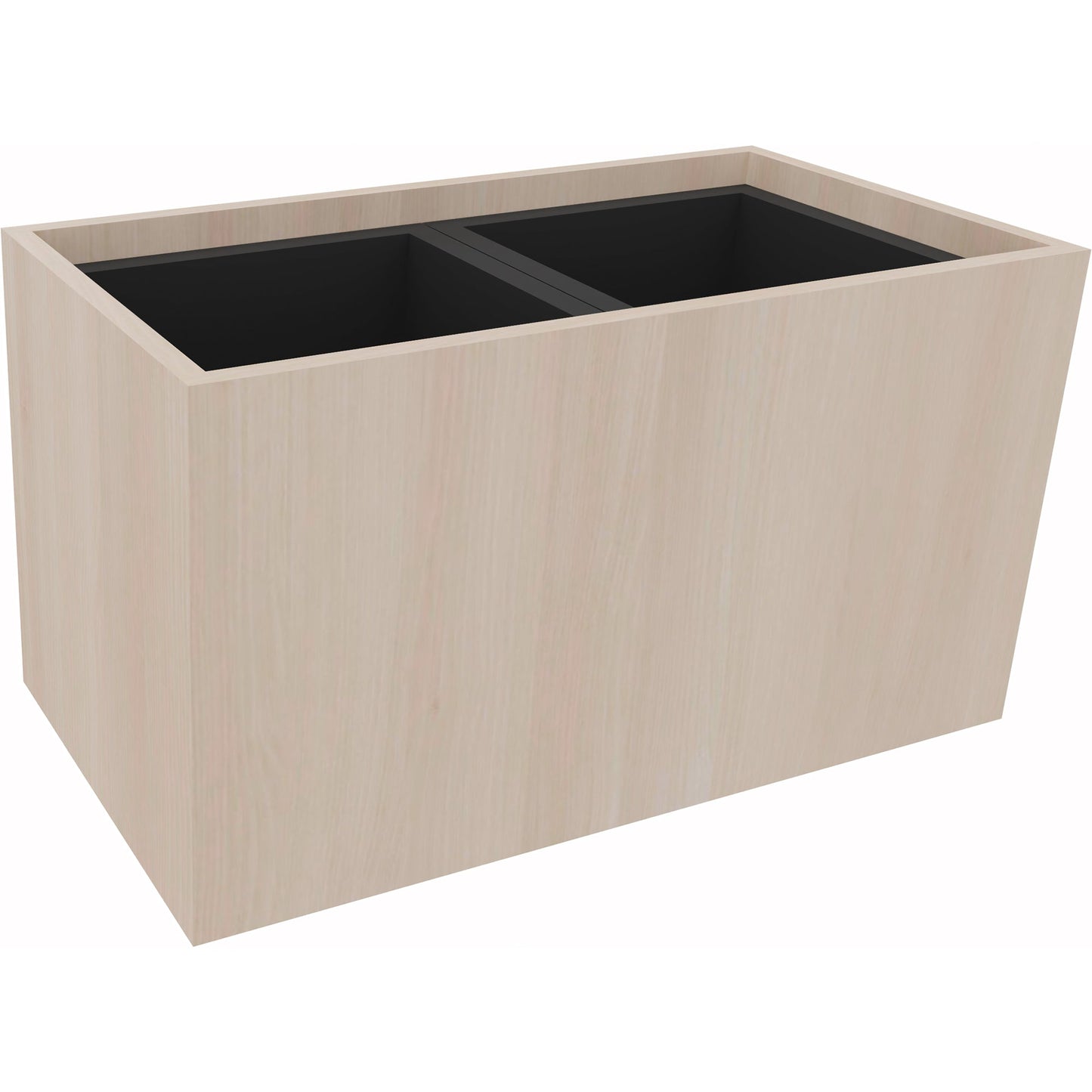 Blumentopf 72,1 x 40 x 38 cm (B x H x T) akazie hell