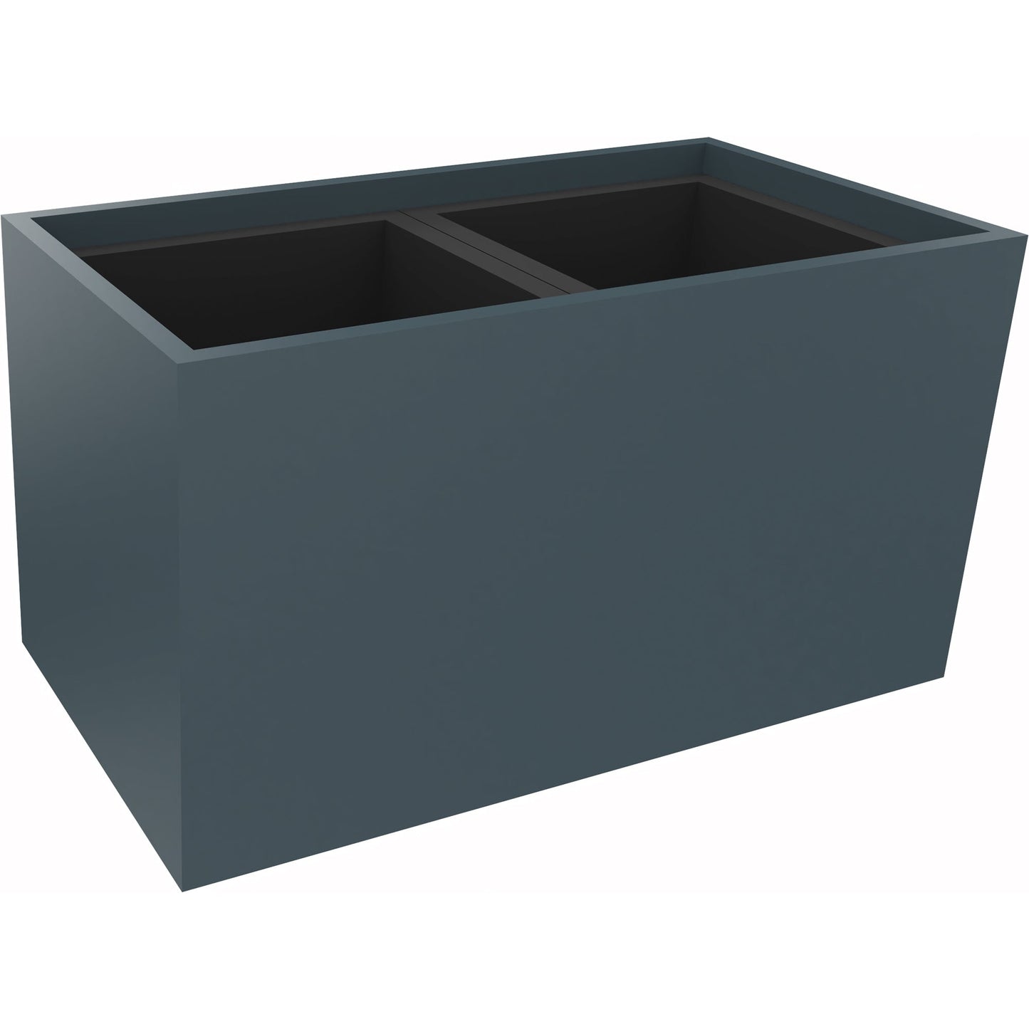 Blumentopf 72,1 x 40 x 38 cm (B x H x T) lavagrau