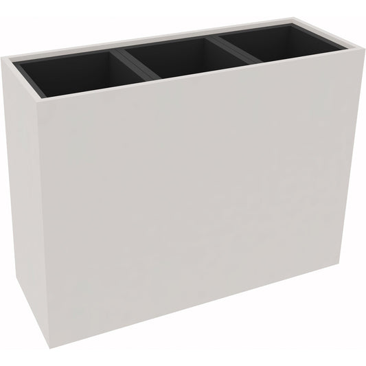 Blumentopf 106,2 x 80 x 38 cm (B x H x T) diamantweiß