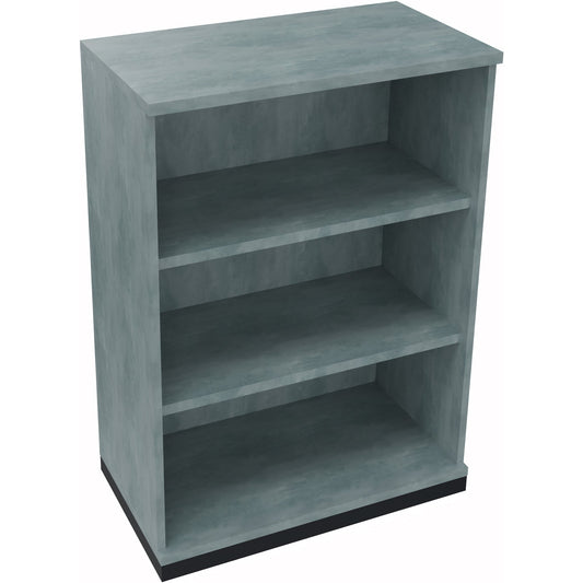 Regal endless 800 x 1.133 x 442 mm (B x H x T) 2 Fachböden Holz beton hell