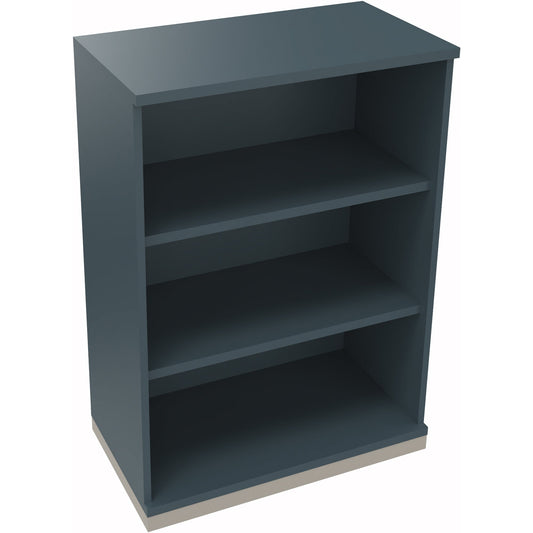 Regal endless 800 x 1.133 x 442 mm (B x H x T) 2 Fachböden Holz lavagrau