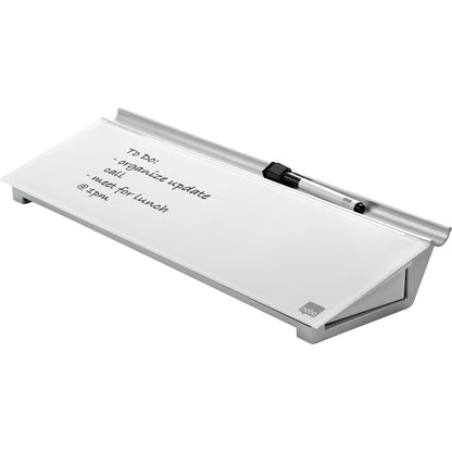 Nobo® Memoboard 45,8 x 6 x 14 cm (B x H x T) Tafel nicht magnethaftend inkl. Nobo-Marker Sicherheitsglas/Aluminium brillantweiß