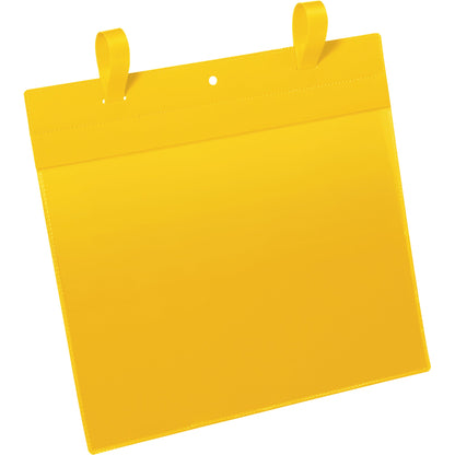 DURABLE Sichttasche DIN A4 quer Kunststoff gelb 50 St./Pack.