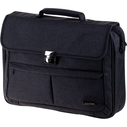 LIGHTPAK® Notebooktasche MOTION 43 x 34 x 12 cm (B x H x T) Polyester anthrazit