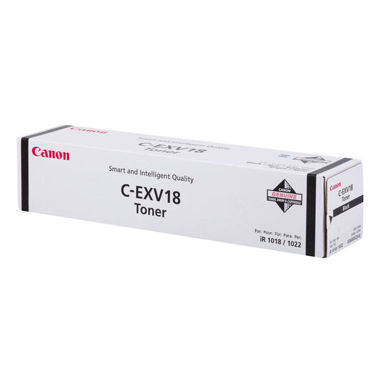 Canon Toner Originalzubehör C-EXV 18 BK ca. 8.400 Seiten schwarz